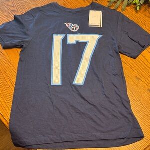 Nike Navy Blue Graphic Tee- Titans